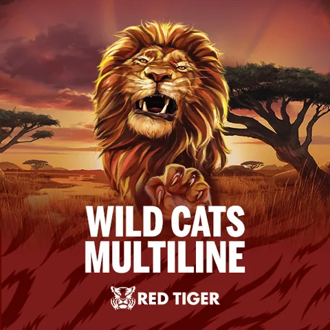 Wild Cats Multiline oyununun kapak görseli